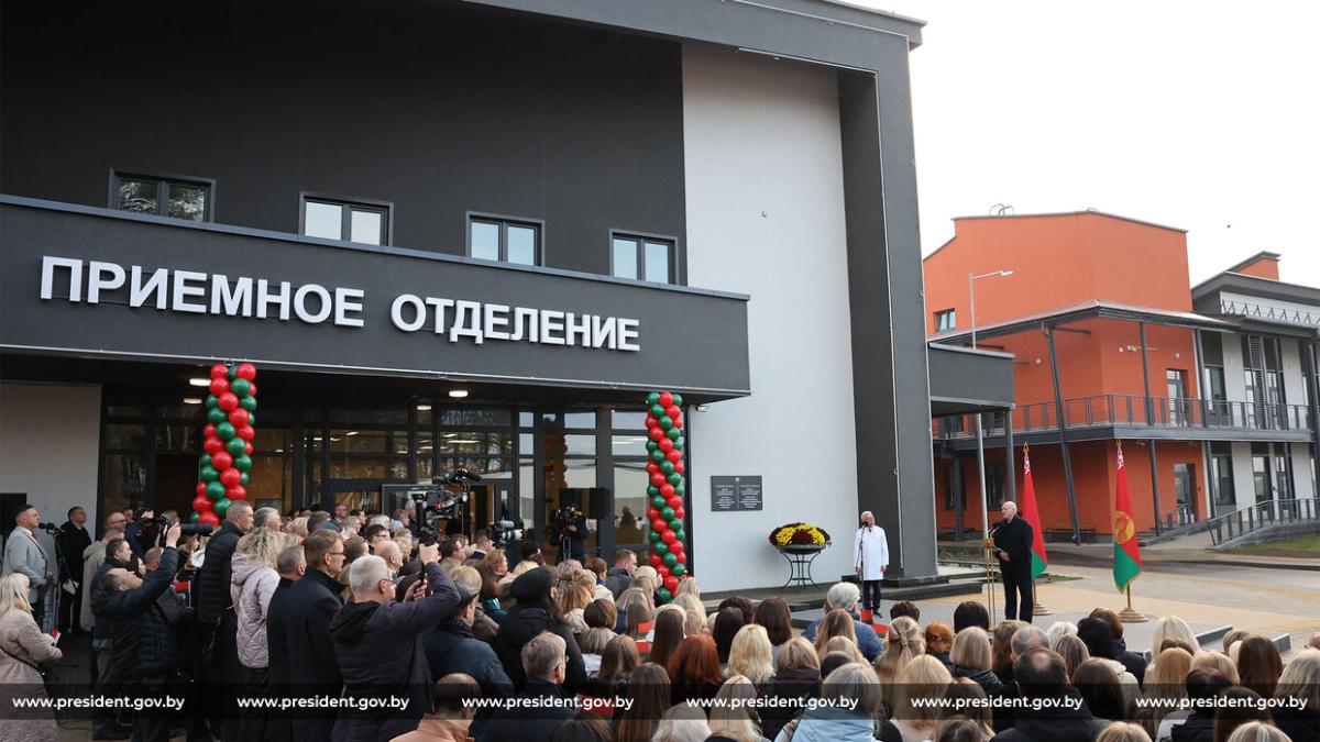В Минске открыли новую инфекционную больницу