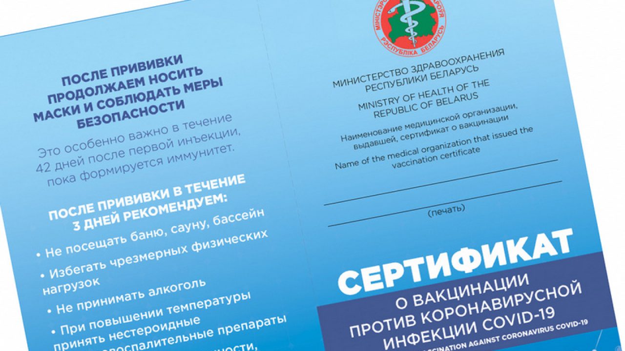 Россия и&nbsp;Беларусь договорились признавать сертификаты вакцинации от&nbsp;ковида