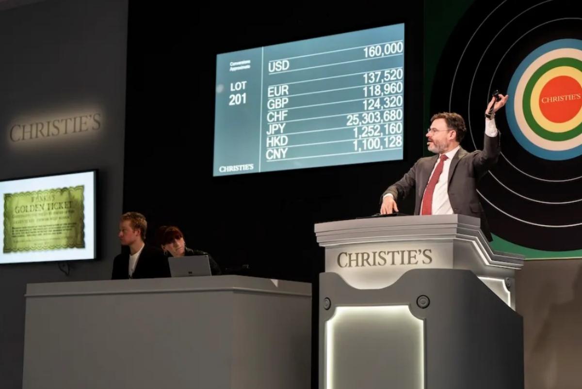 Аукционный дом Christie’s анонсировал открытие отдела поп-культуры 