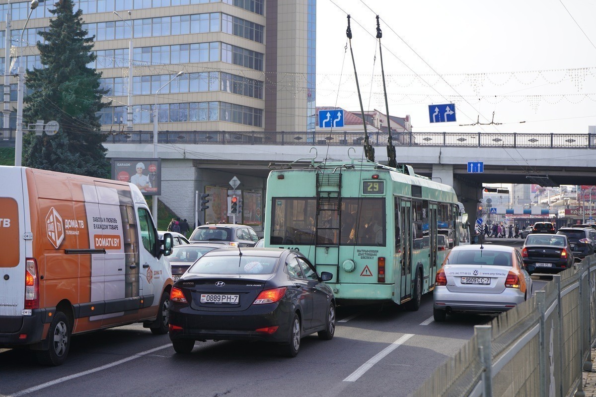 В Беларуси автомобили впервые обогнали предприятия по уровню загрязнения воздуха