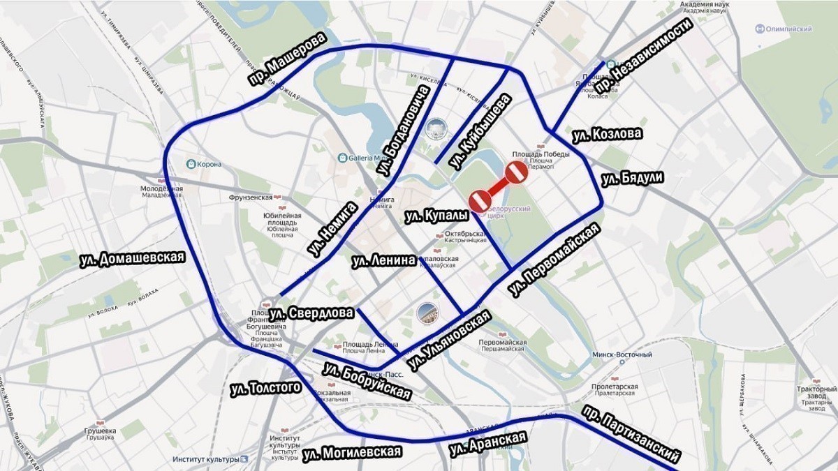 В Минске закроют на ремонт очередной мост в самом центре города