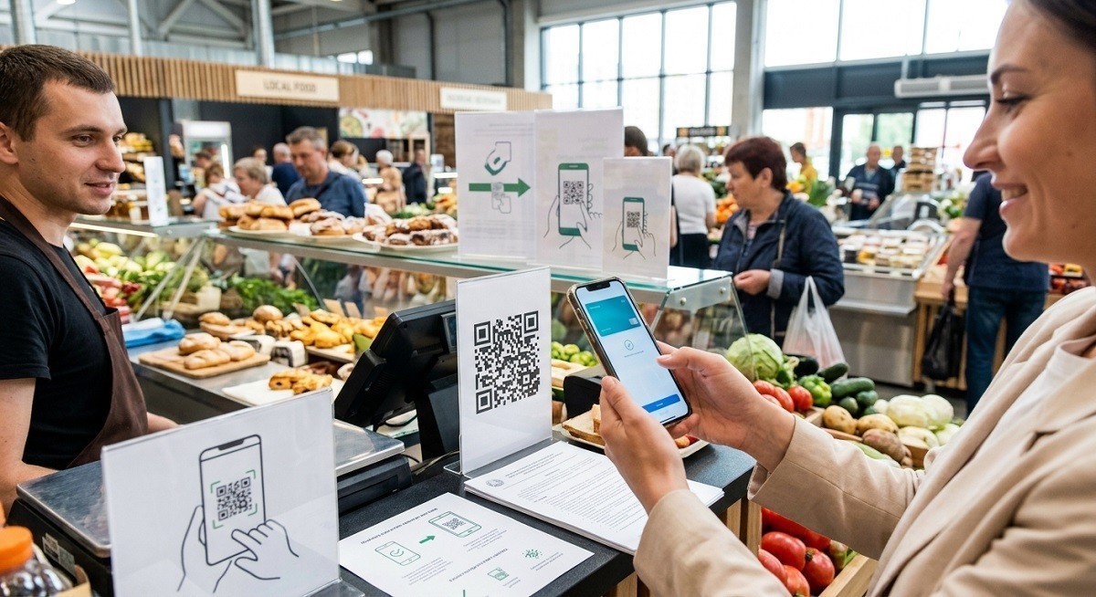 В Беларуси с 1 июля запускают сервис QR-платежей «КРОК». Как он будет работать