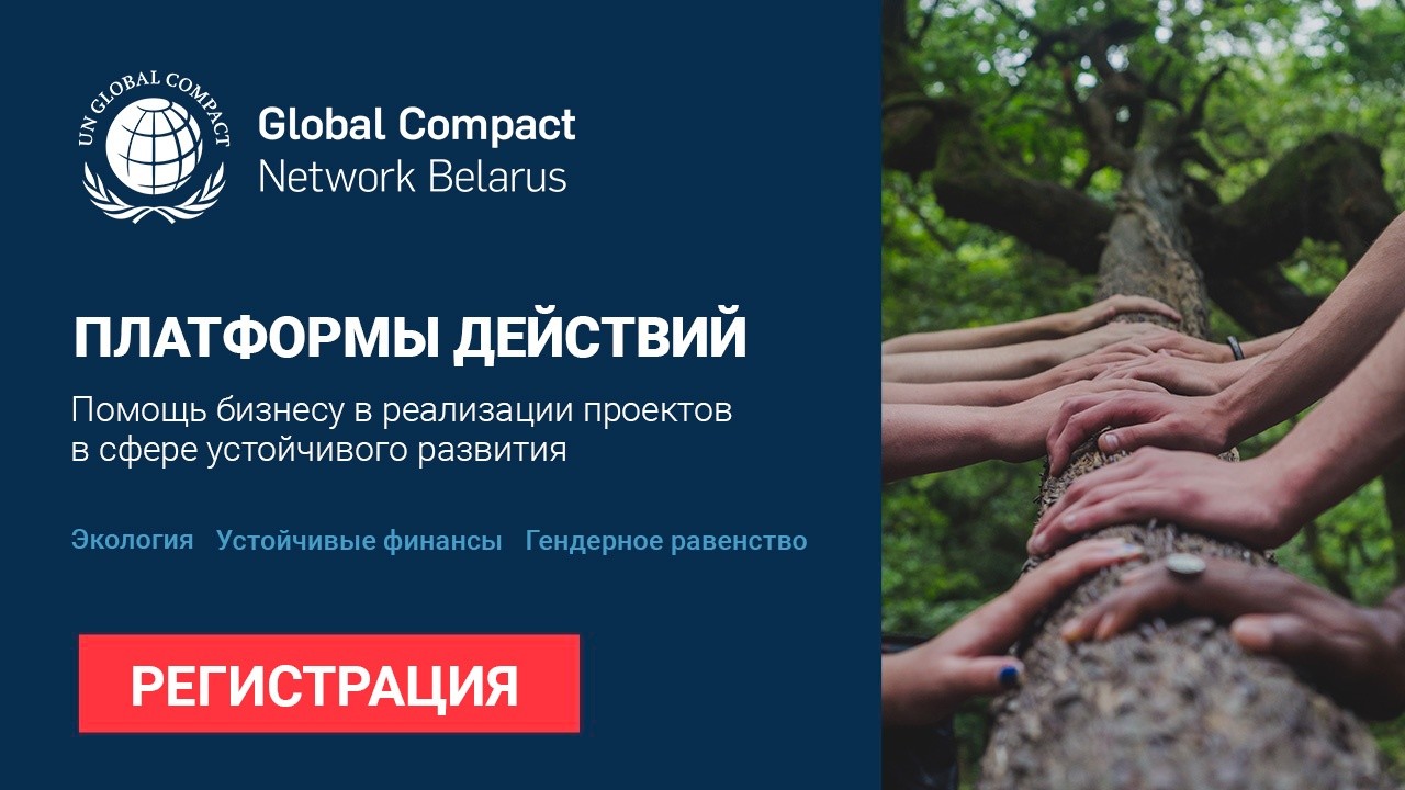 В Беларуси запускаются «Платформы действий» для бизнес-проектов устойчивого развития В Беларуси запускаются «Платформы действий» для бизнес-проектов устойчивого развития