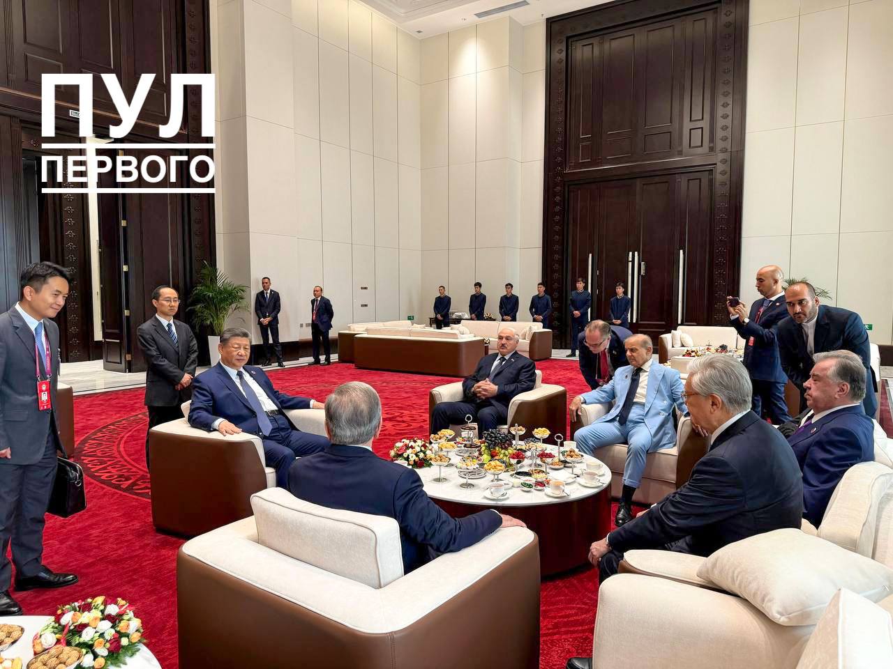 С лидерами каких стран встречался Александр Лукашенко во время саммита ШОС