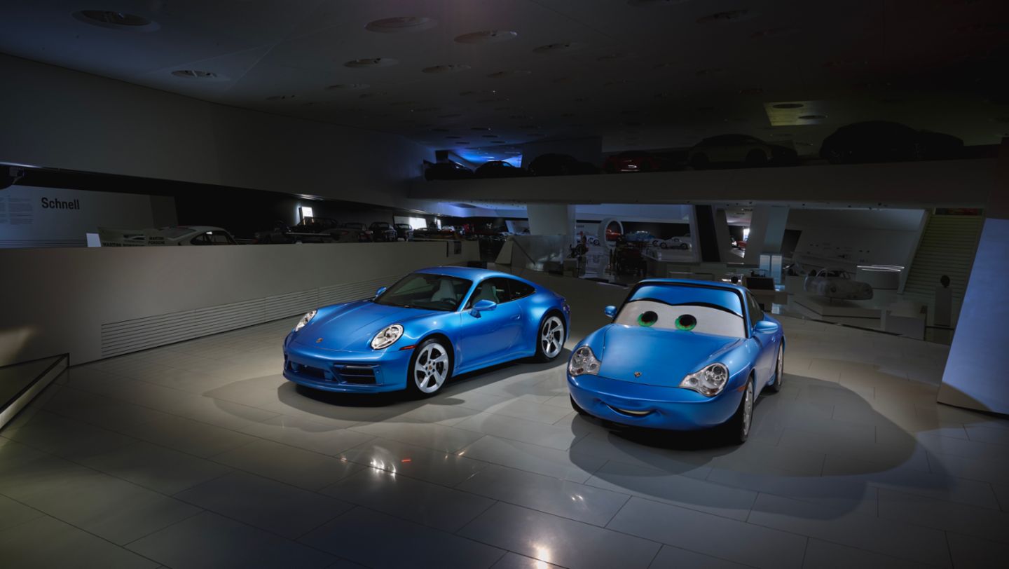 Porsche и&nbsp;Pixar выпустили автомобиль по&nbsp;образу персонажа мультфильма «Тачки»