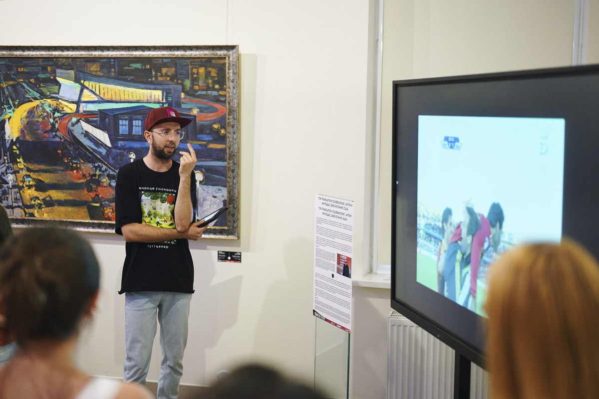 В Минске открылась выставка «FONART FEST: футбол как искусство»