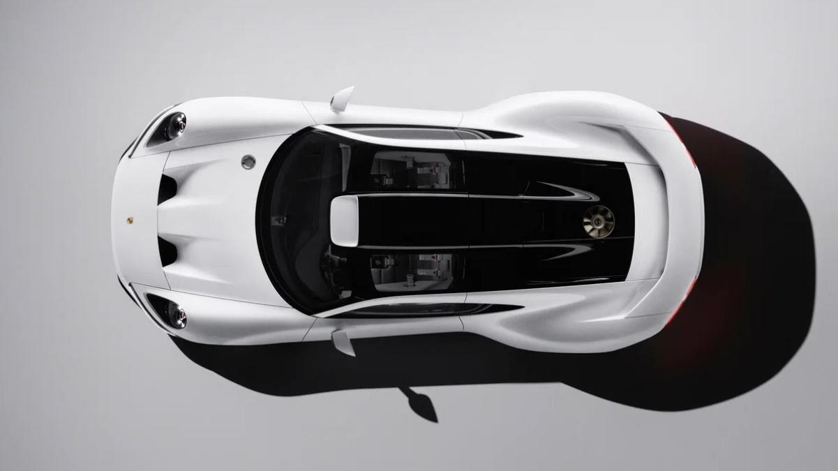 Porsche представила суперкар Mission S. В нем смартфон заменит экран мультимедиа