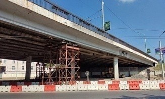 Мост в центре Минска снова перекроют 4 и 5 января