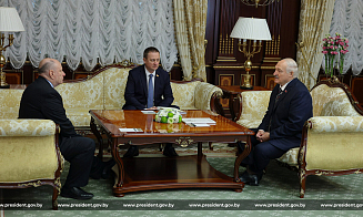 Лукашенко встретился с российским бизнесменом Потаниным. О чем говорили