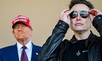 После падения рейтинга акций Tesla Маск извинился за скандальные посты о Трампе 