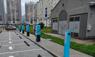 В «Минск-Мире» открыли крупный зарядный хаб для электрокаров